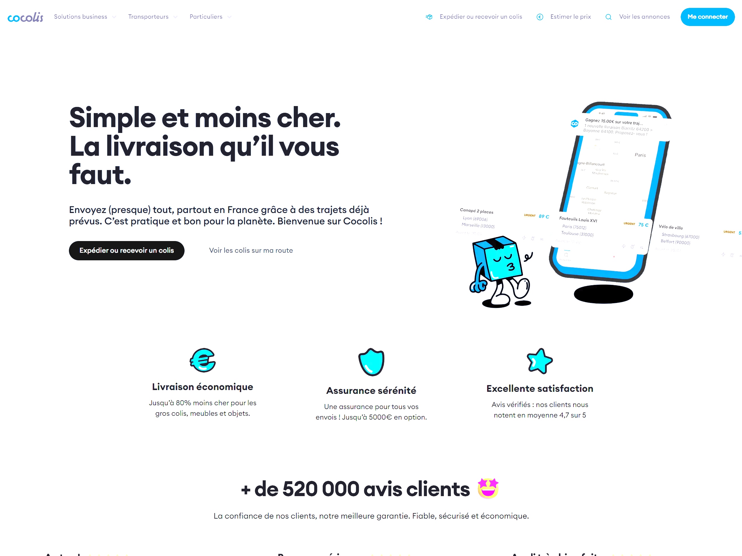 Cocolis screenshot